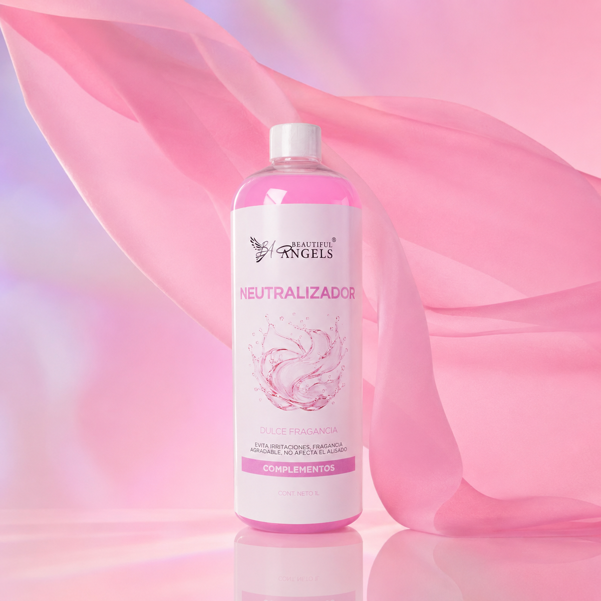 Neutralizador para Alisados Gold Beautiful Angels: Evita Irritaciones, No Afecta el Alisado y Logra una Neutralización Efectiva del 70% al 80% para un Acabado Equilibrado y Duradero