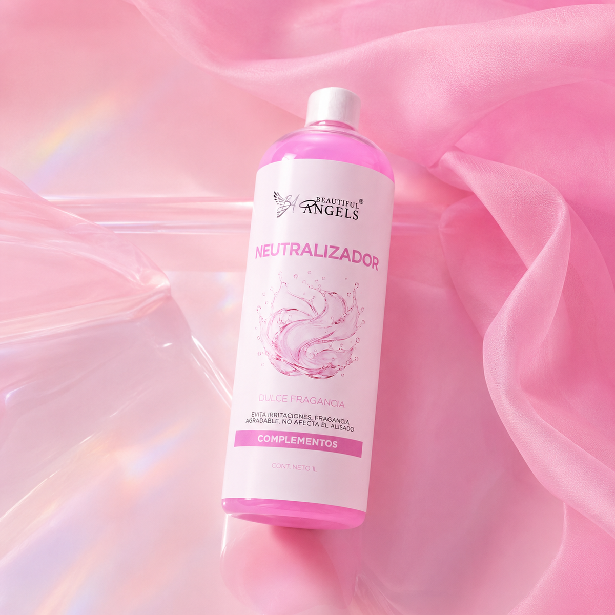 Neutralizador para Alisados Gold Beautiful Angels: Evita Irritaciones, No Afecta el Alisado y Logra una Neutralización Efectiva del 70% al 80% para un Acabado Equilibrado y Duradero