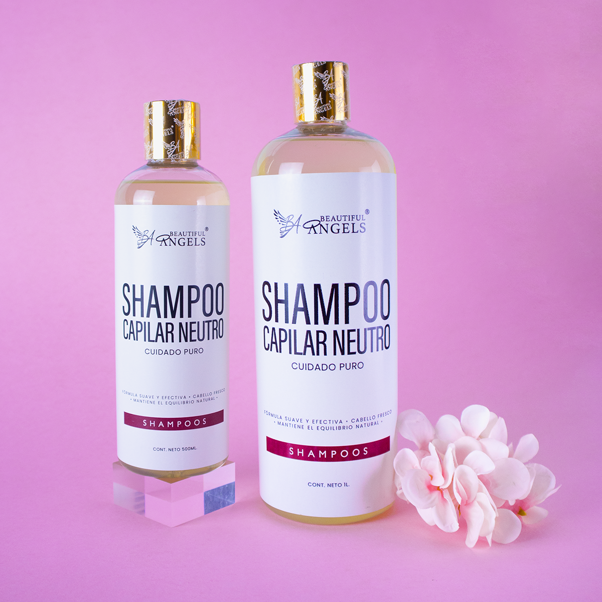 Shampoo Capilar Neutro (Sin Sulfatos, Sales y Parabenos)