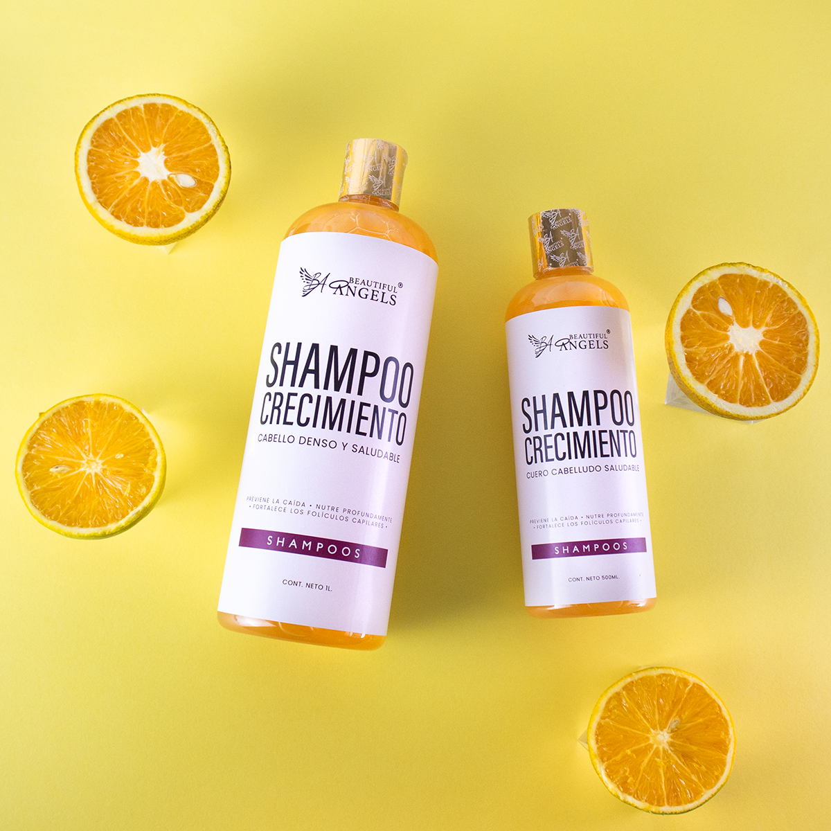 Shampoo Capilar Crecimiento Beautiful Angels