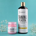 Kit Taninoplastia Gold + Sellador de Keratina: La solución para el cabello muy procesado que necesita control, suavidad y un alisado duradero