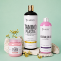 Kit Taninoplastia Gold + Neutralizador + Sellador de Keratina