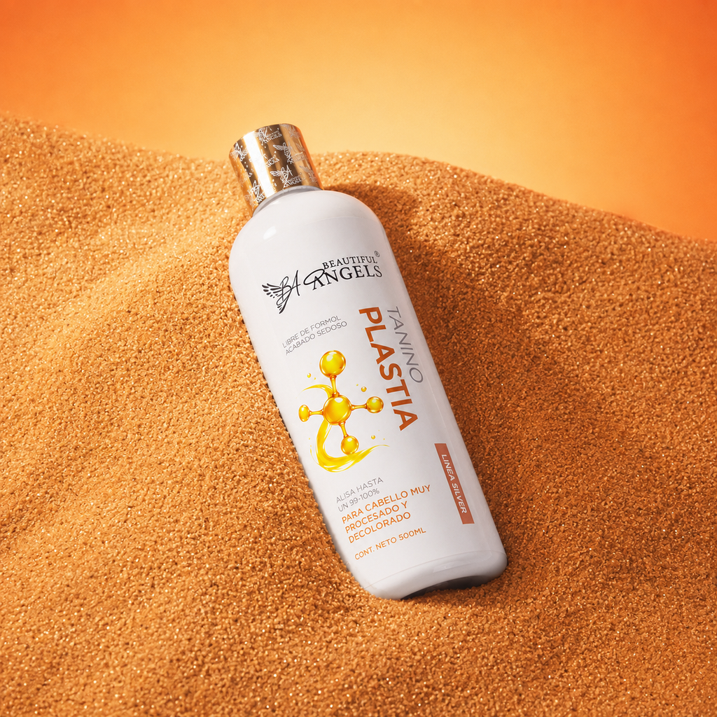 Kit Básico Taninoplastia 500ml — Beautiful Angels | Mejora Elasticidad y Resistencia de tu Melena, Cabello Suave, Fuerte y Sin Encrespamiento