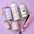 Kit Keratina Taninoplastia Silver 1L + Shampoo Limpieza Profunda 500ml + Shampoo Liso Perfecto 500ml + Sellador de Keratina 250ml + Aceite de Argán 100ml + Plancha Beautiful Angels