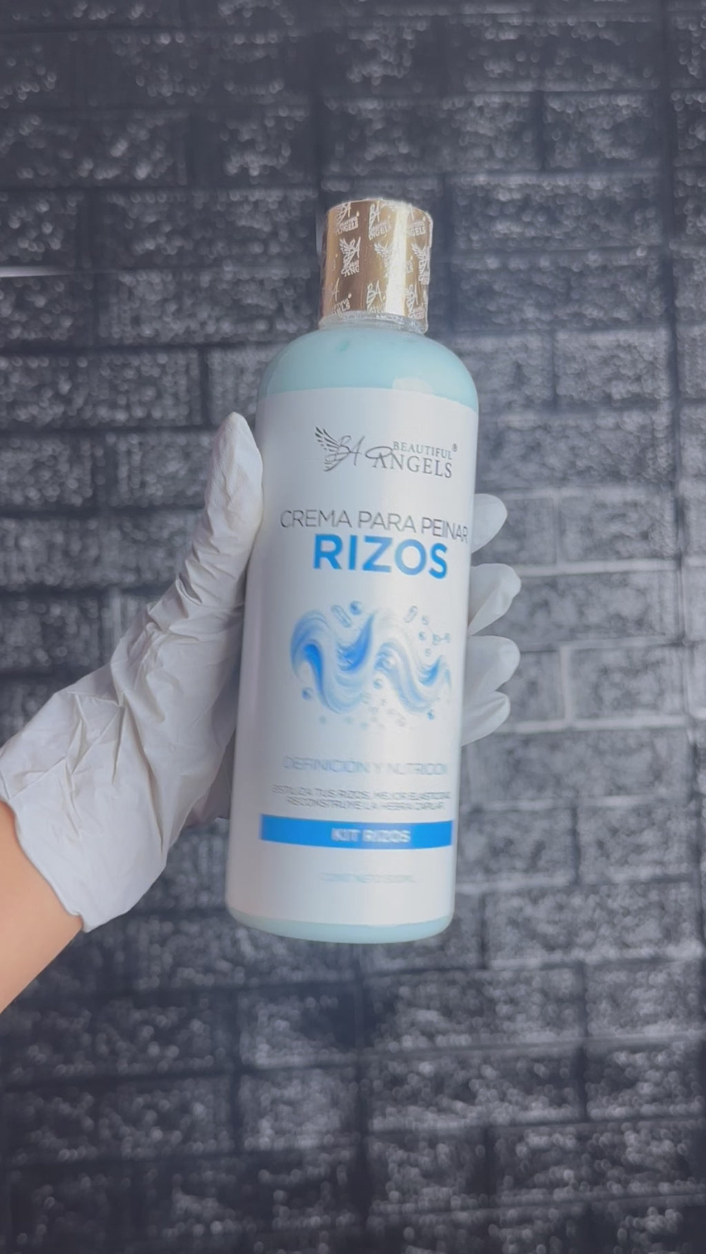 Kit Completo Rizos Beautiful Angels 500ml: Nutrición, Reparación, Definición y Fijación Flexible para Rizos Saludables