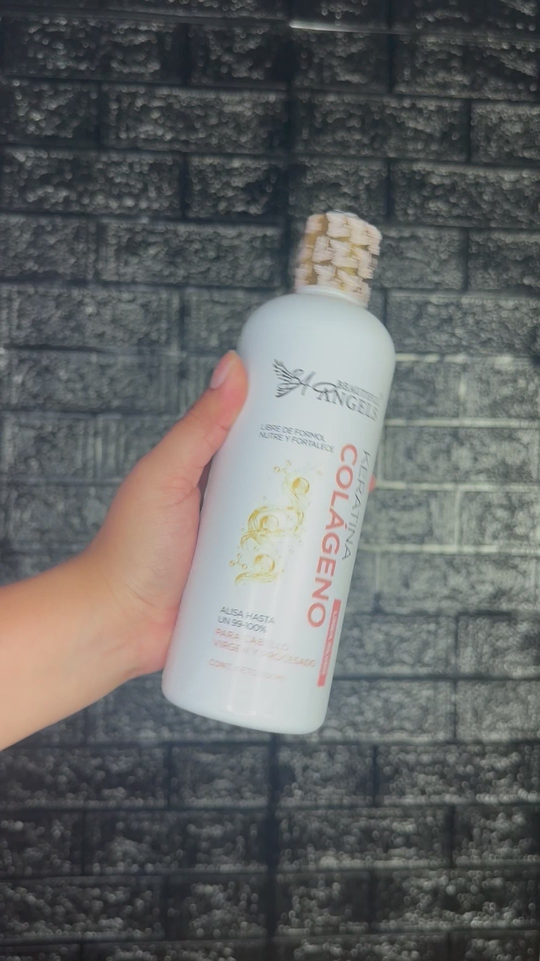 Kit Básico Keratina Colágeno Silver 500 ml – Beautiful Angels – Alisado Ideal para Cabello Procesado o Virgen, Nutrición Profunda con Colágeno que Fortalece y Aumenta la Elasticidad
