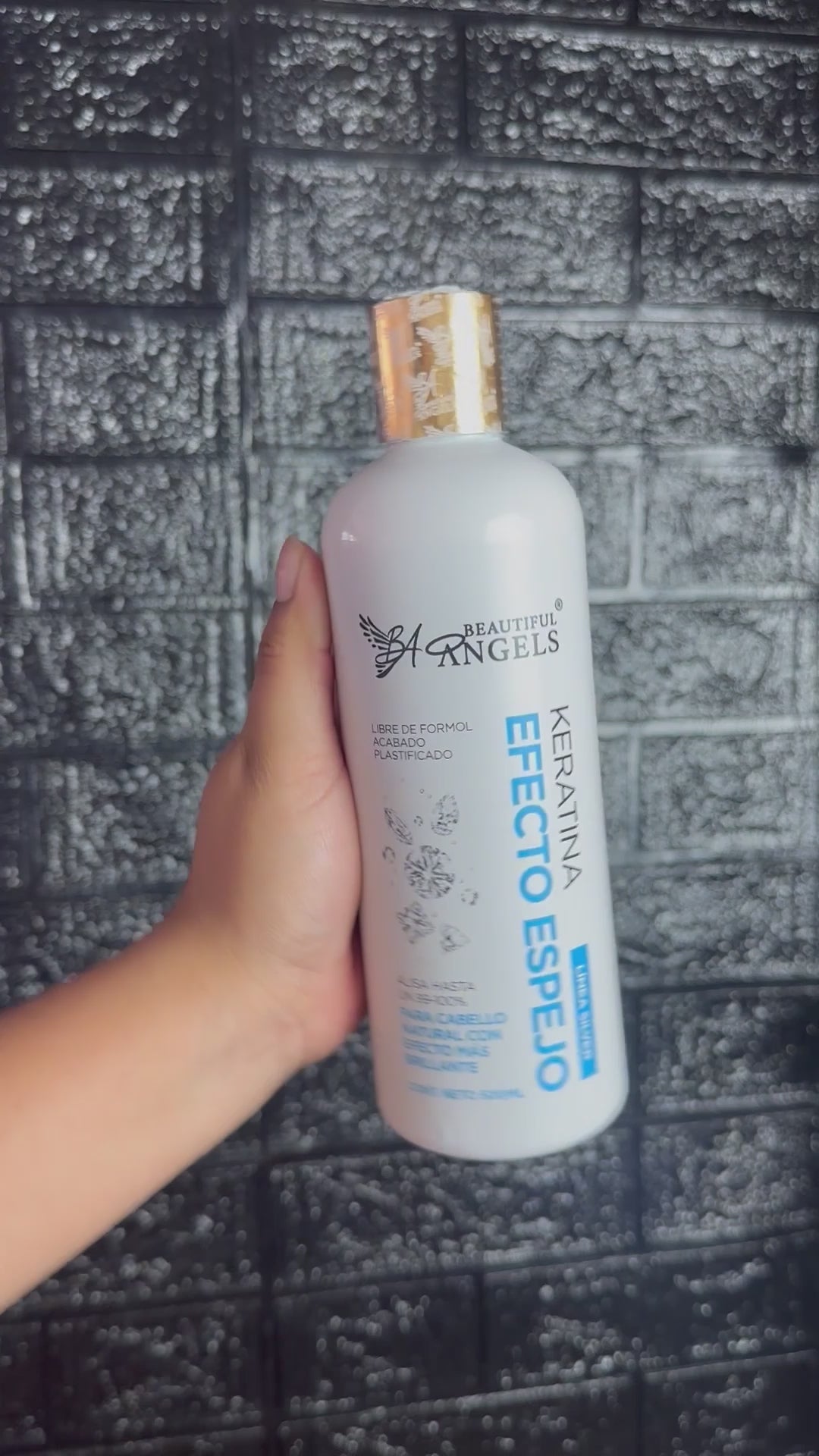 Kit Básico Efecto Espejo Beautiful Angels 500ml —, Liso Brillante y Profesional, Acabado Plastificado y de Aspecto Profesional