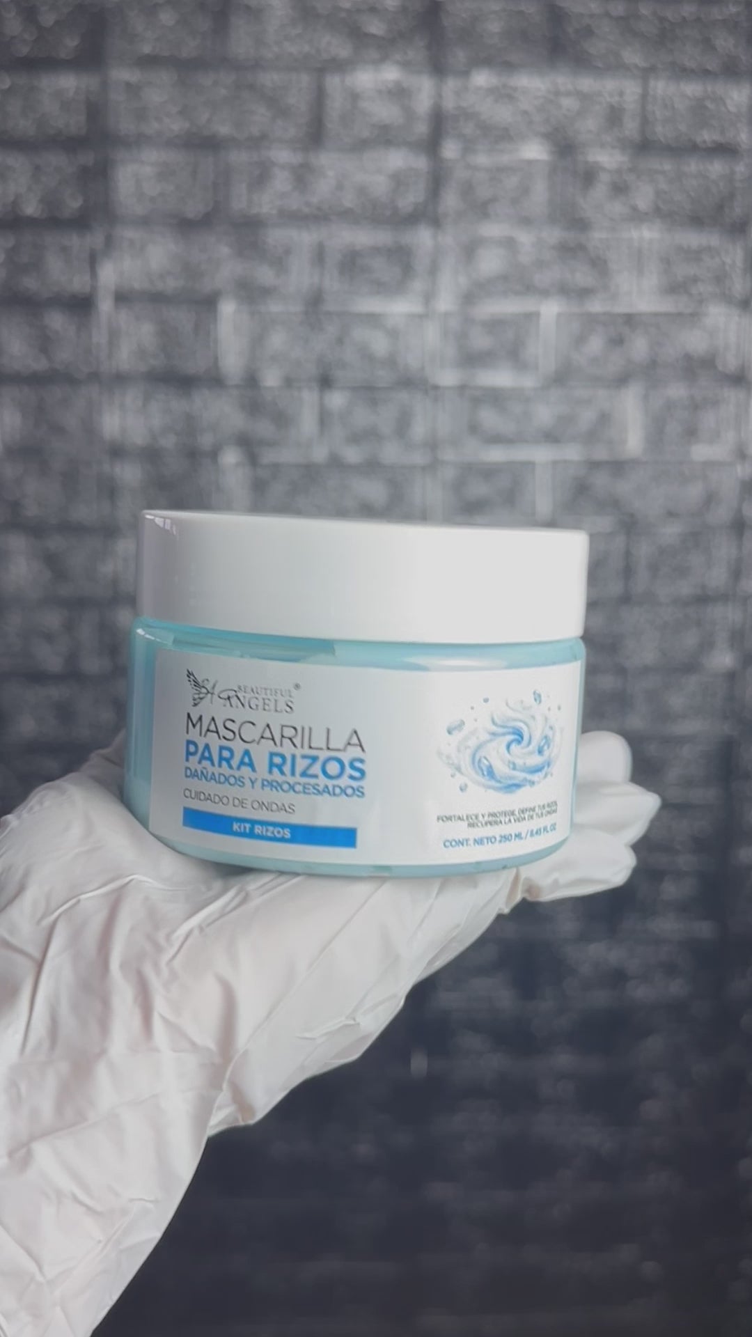 Kit Completo Rizos Beautiful Angels 500ml: Nutrición, Reparación, Definición y Fijación Flexible para Rizos Saludables