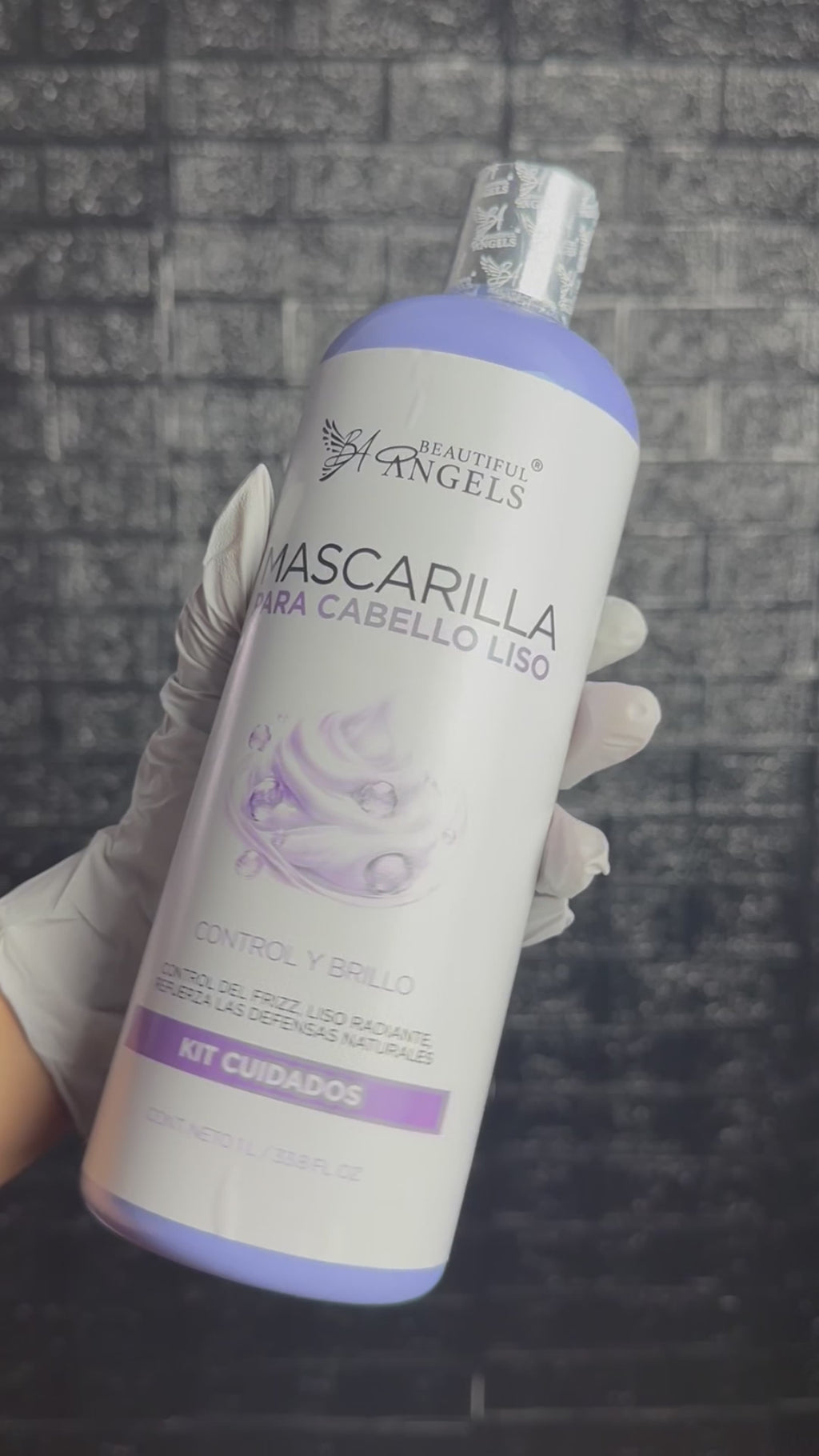 Kit Liso Completo 1lt Beautiful Angels: Cabello Liso, Sedoso y Brillante, Hidratación Profunda y Protección contra el Frizz — El Tratamiento Integral para tu Alisado