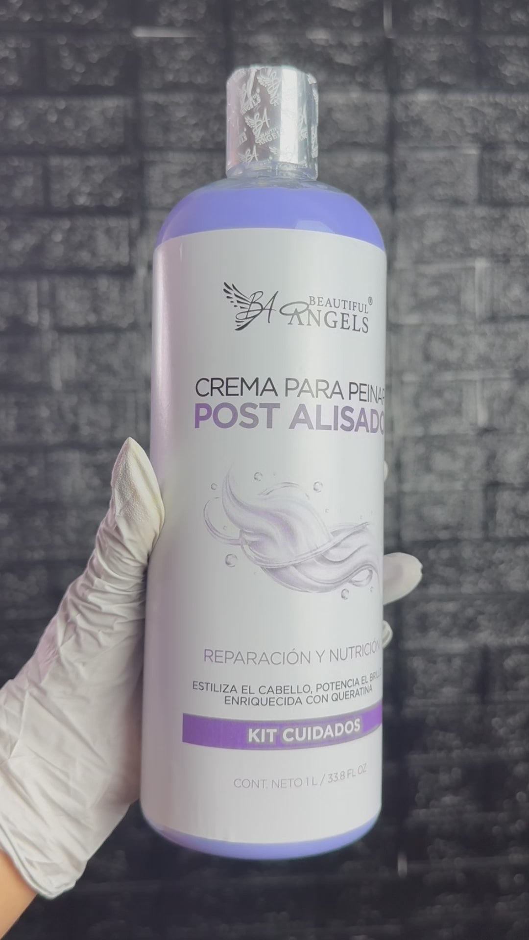 Kit Liso Completo 1lt Beautiful Angels: Cabello Liso, Sedoso y Brillante, Hidratación Profunda y Protección contra el Frizz — El Tratamiento Integral para tu Alisado