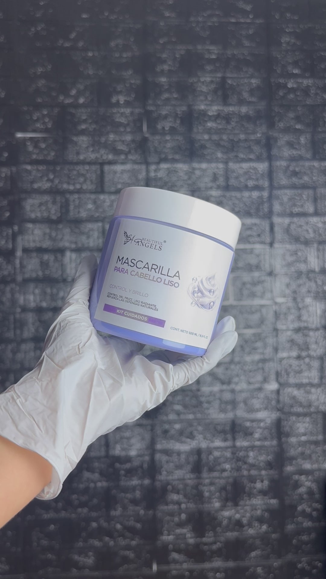 Mascarilla Para Cabello Liso Beautiful Angels: Prolonga el Brillo, Mantiene un Lacio Perfecto y Aporta un Acabado Luminoso y Saludable, Ideal para Cabello Liso o con Alisado Progresivo