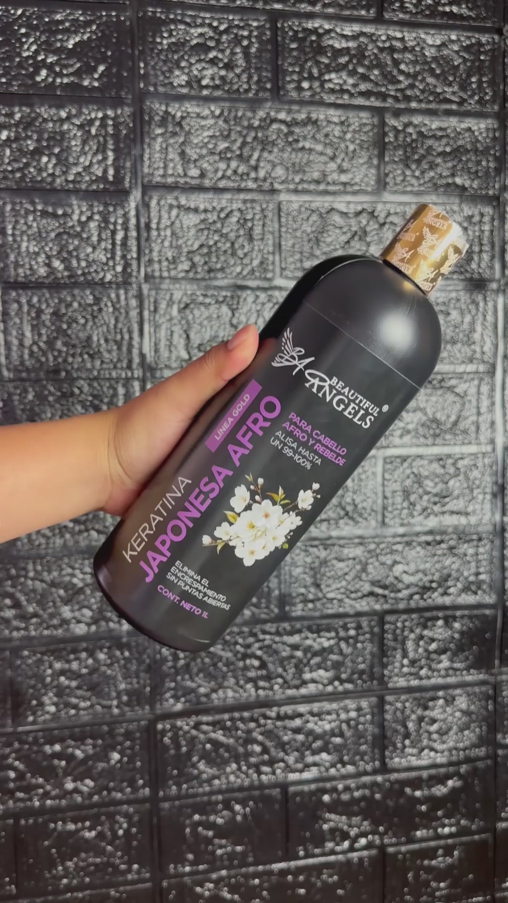 Kit Básico de Keratina Japonesa Afro Gold para Cabello Afro y Rebelde – Beautiful Angels