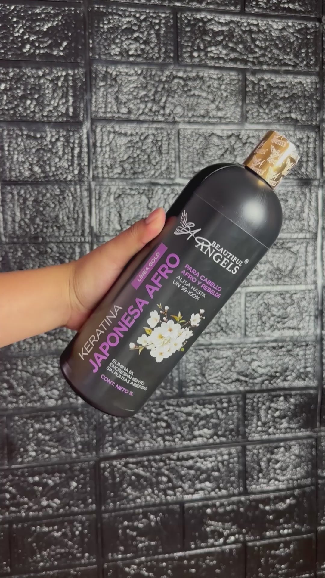 Kit Básico de Keratina Japonesa Afro Gold para Cabello Afro y Rebelde – Beautiful Angels