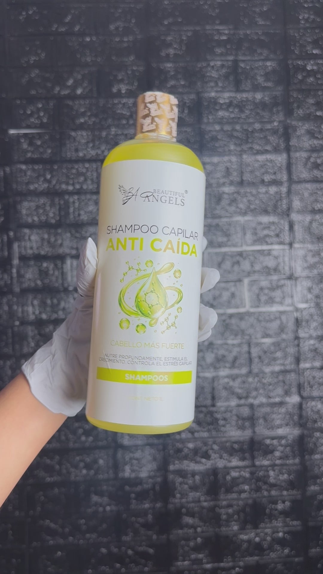 Shampoo Anti-Caída Beautiful Angels: Fortalece tu Cabello desde la Raíz y Previene la Caída