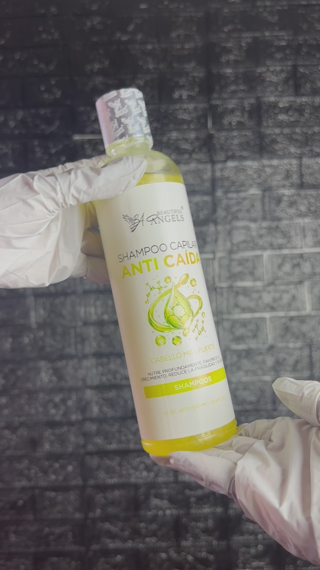 Shampoo Anti-Caída Beautiful Angels: Fortalece tu Cabello desde la Raíz y Previene la Caída