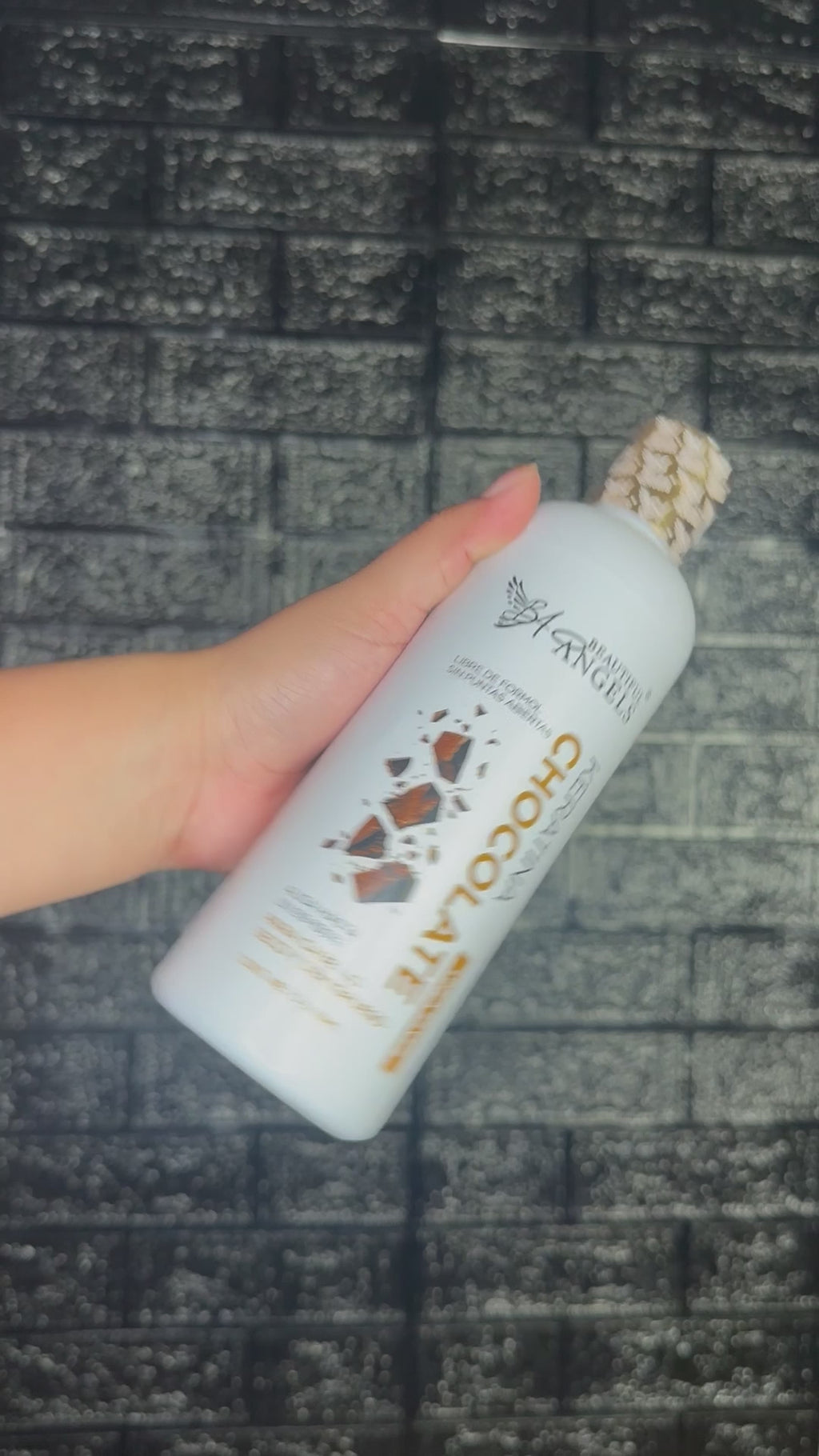 Kit Básico Keratina Chocolate Silver Beautiful Angels 500ml | Con Aceite de Macadamia y Vitamina E | Para Cabello Seco y Semigrueso | Alisado Natural, Suavidad y Aroma a Chocolate