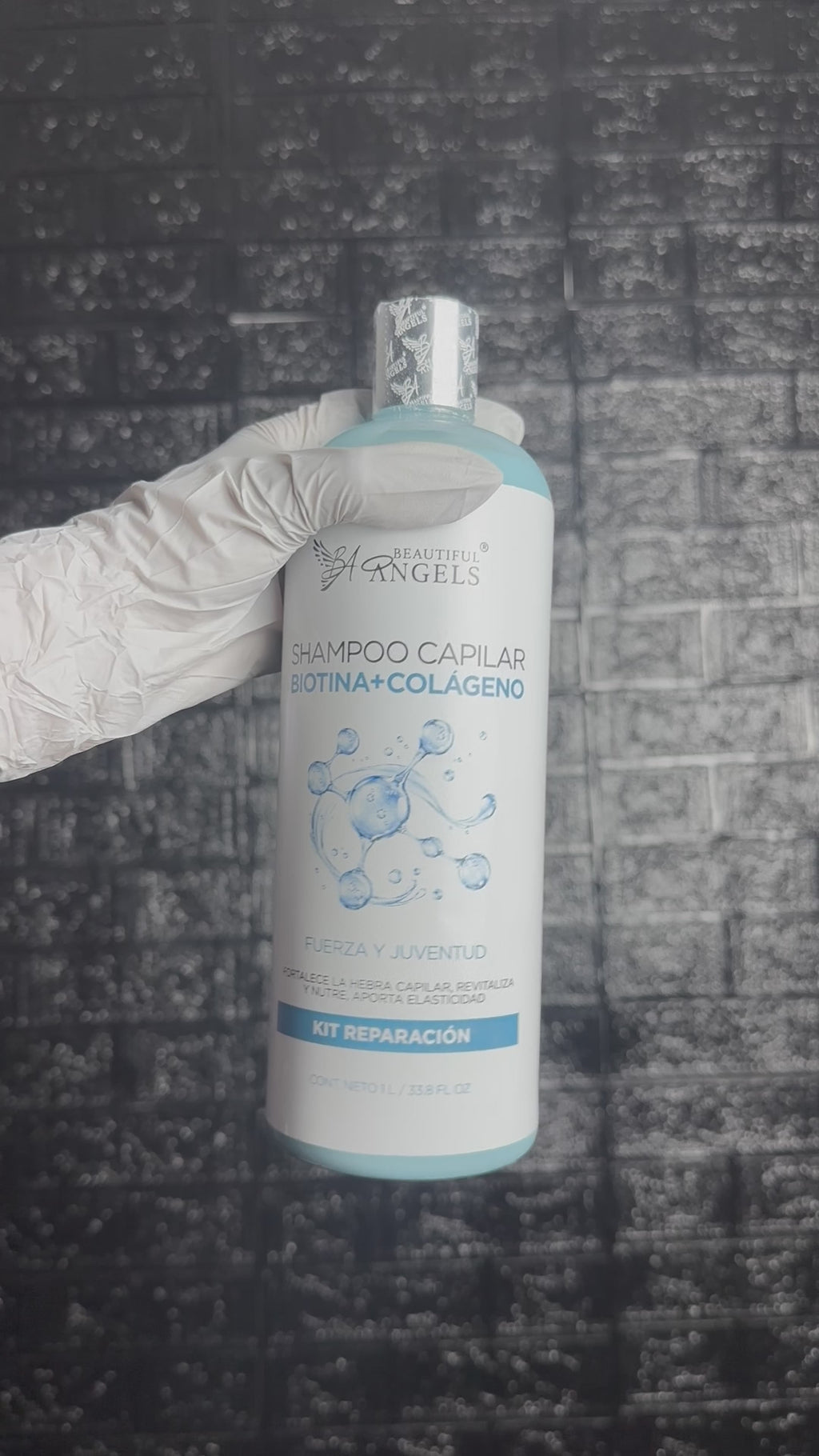 ✦ Kit biotina y colageno Beautiful Angels 1L ✦ reparación completa para un cabello fuerte y saludable.