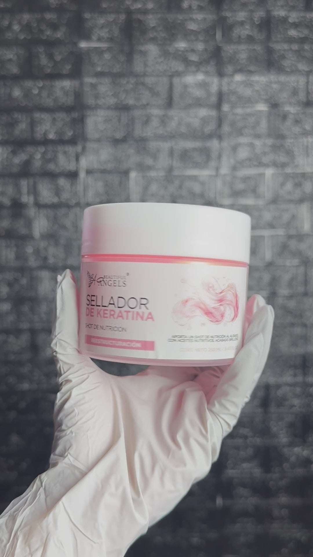 Sellador de Keratina Beautiful Angels: Shot de Nutrición al Momento de Terminar un Alisado Progresivo, con Control Absoluto del Frizz, Reducción de la Esponjosidad