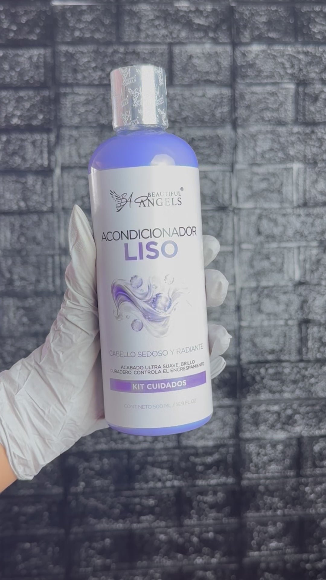 Acondicionador Liso Beautiful Angels: Suaviza, Disciplina y Aporta Brillo · Ideal para Lisos Naturales o Alisados · Cabello Sedoso, Manejable y con Vitalidad
