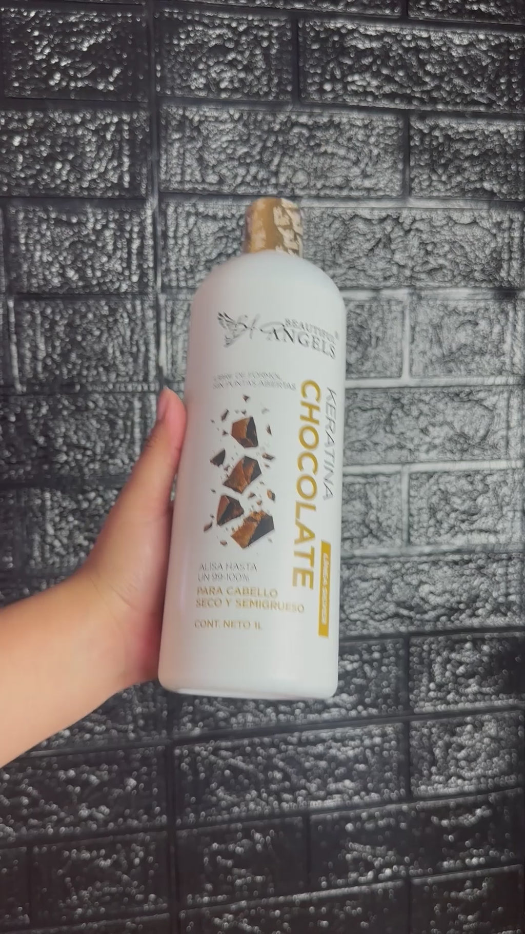 Keratina Chocolate Silver — Beautiful Angels Ideal para cabello grueso · Nutre profundamente mientras controla el volumen y el frizz
