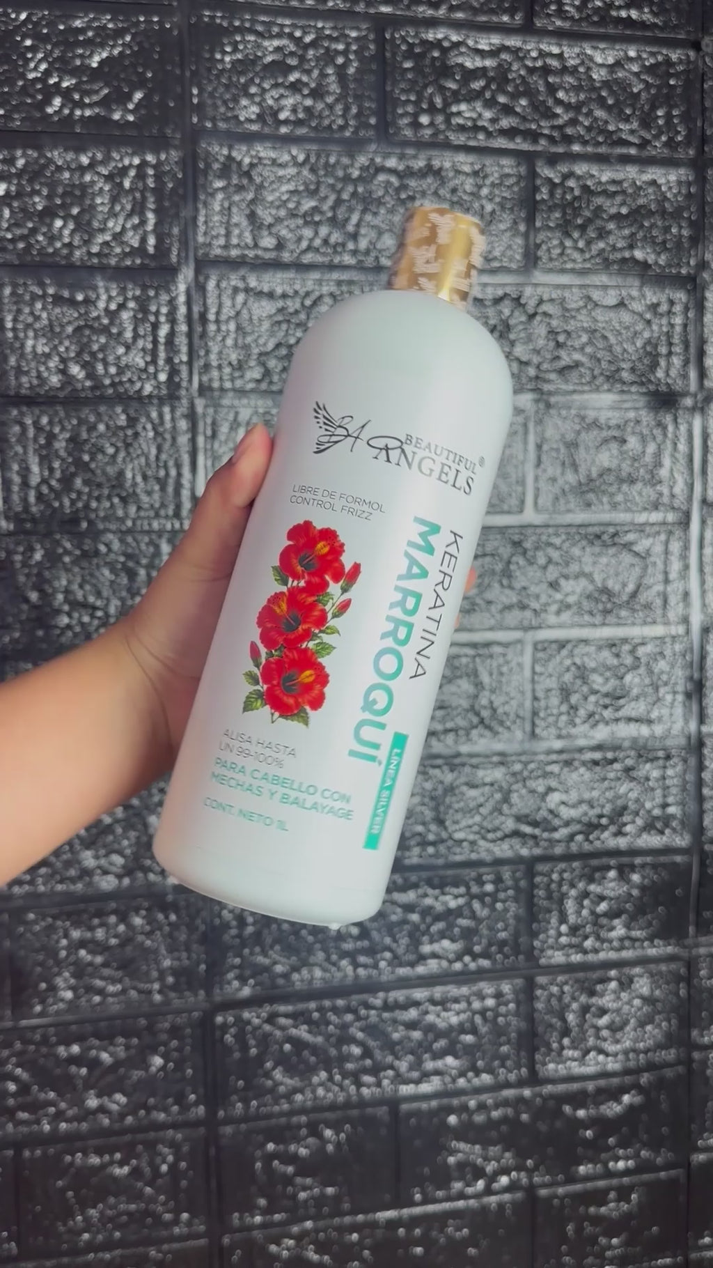 Keratina Marroquí Silver — Beautiful Angels Ideal para cabellos con mechas y balayage · Controla y elimina el frizz