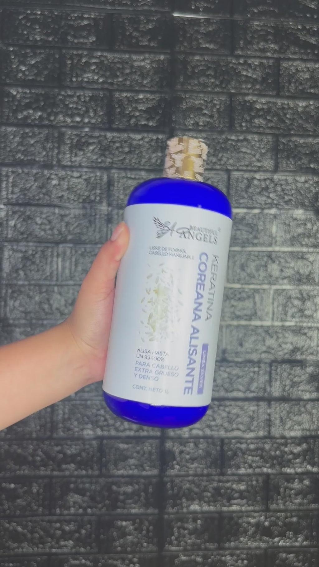 Dúo Beautiful Angels Línea Silver — Keratina Coreana Alisante con Protección de Arroz + Keratina Colágeno con Nutrición Profunda: Liso Perfecto, Menos Frizz, Suavidad y Brillo Duradero