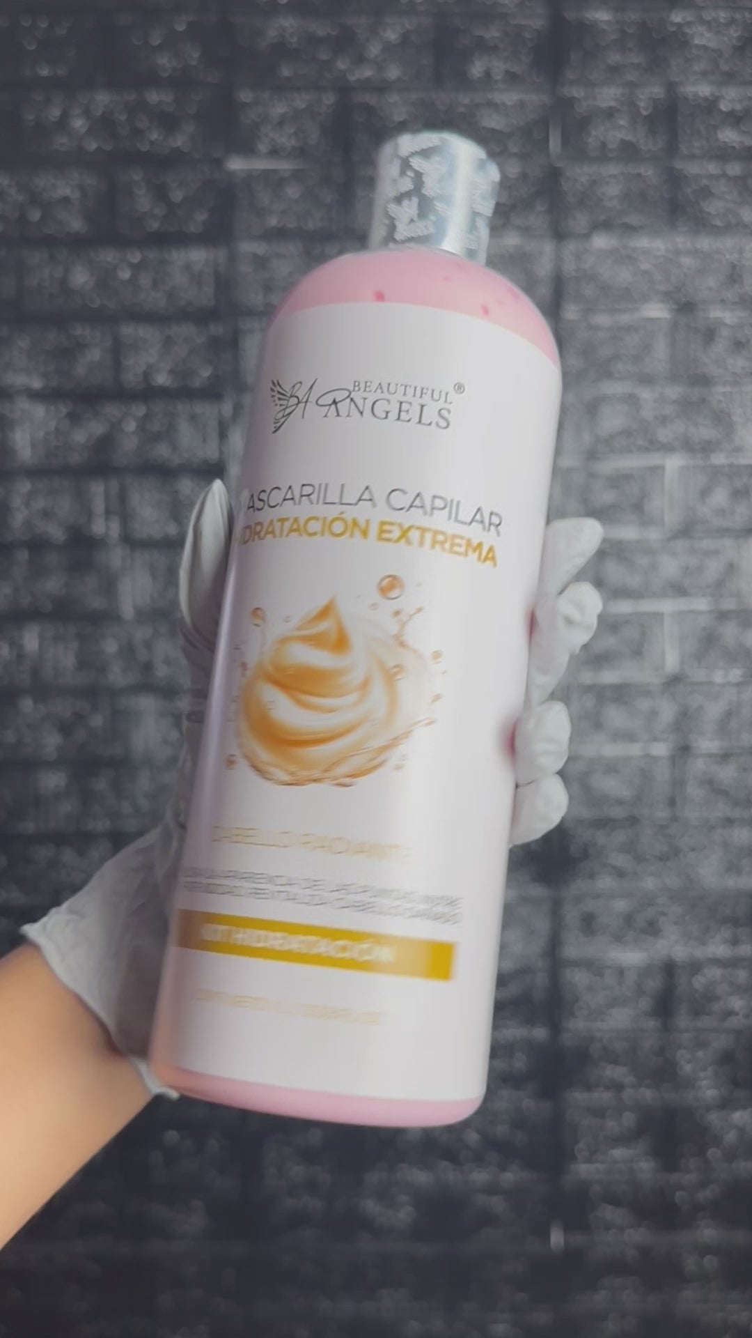 Mascarilla Capilar Hidratación Extrema Restaura Beautiful Angels: Fortalece y Nutre Cada Mechón, Combate la Sequedad y la Falta de Brillo