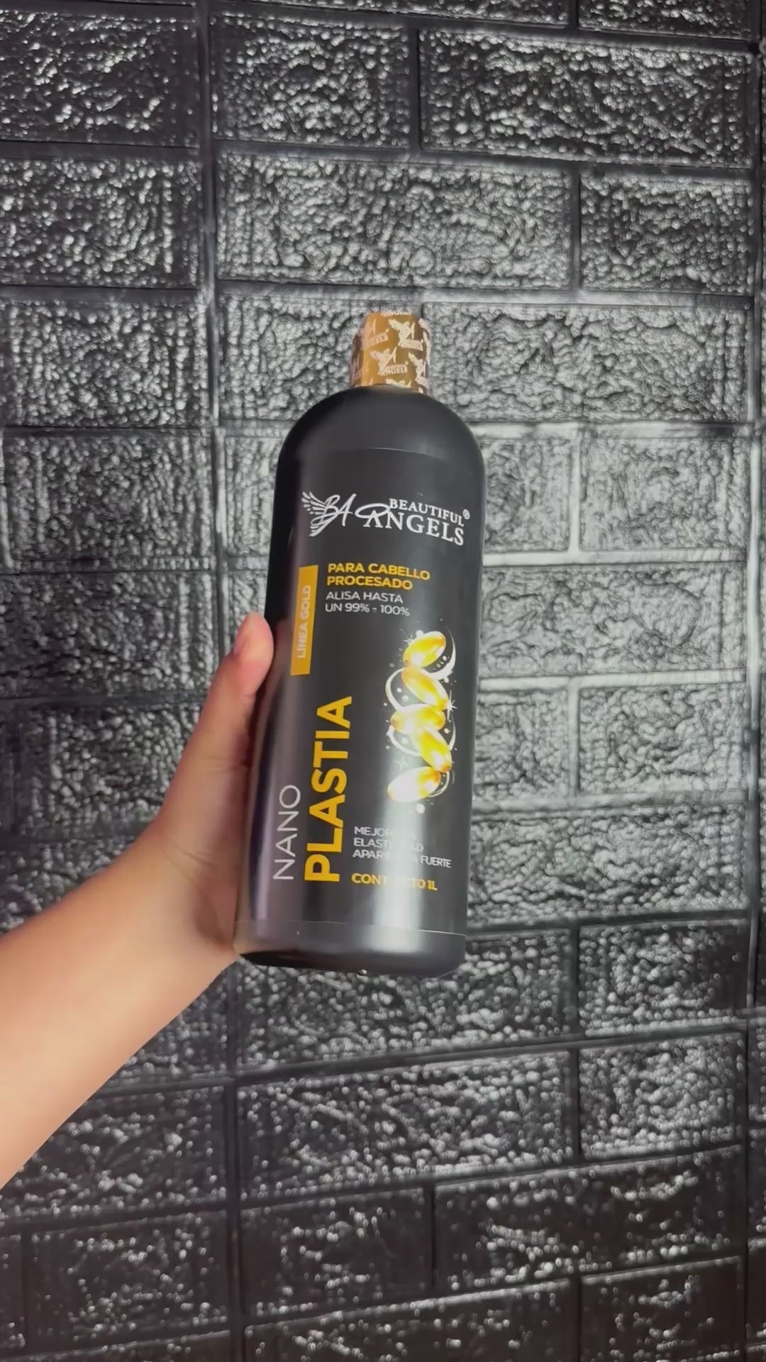 Kit Profesional de Nanoplastia Gold - para Cabello Procesado y Decolorado – Beautiful Angels