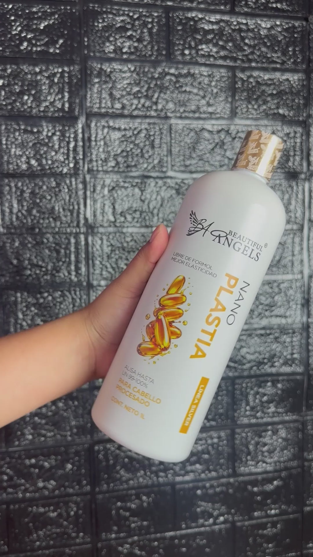 Kit Básico Nanoplastia Silver — Beautiful Angels Alisado efectivo para cabellos procesados · Controla el frizz y aporta brillo intenso